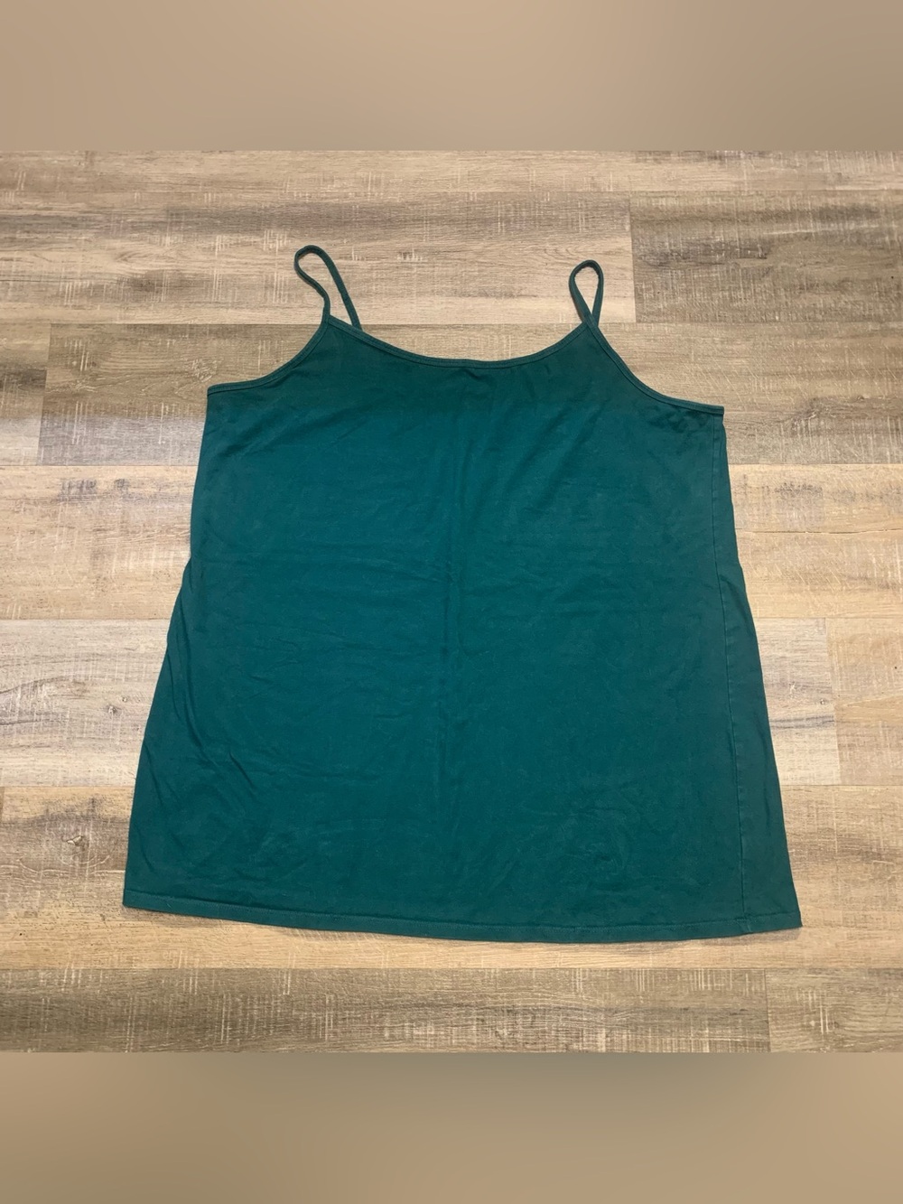 Torrid Size 5 Dark Green Adjustable Spaghetti Strap Tank Top Women’s Plus 5X